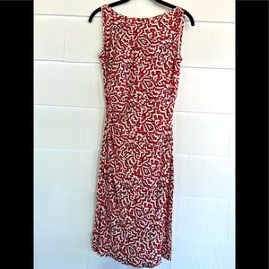 NWT⭐️ Diane Von Furstenburg geometric print dress size 6